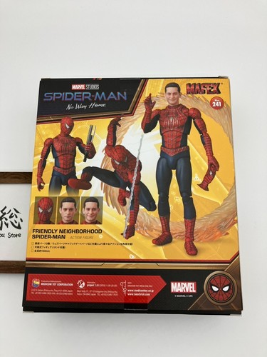 MAFEX n.241 Friendly Neighborhood Spider-Man Action FIgure Nuovo Giappone - Foto 2 di 9