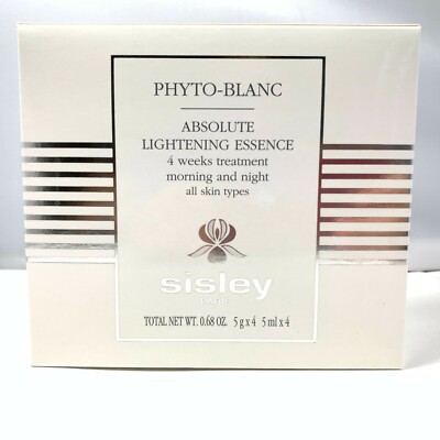 Sisley Phyto-Blanc Absolute Lightening Essence 4 Weeks Treatment 5ml x 4 NEW 
