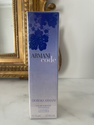 Giorgio Armani Armani Code 75ml Women's EDT, Pre 2018 Change Of Packaging