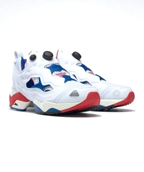 Reebok Instapump Fury 95 Sneakers Shoes GY1631 White Blue Size 4