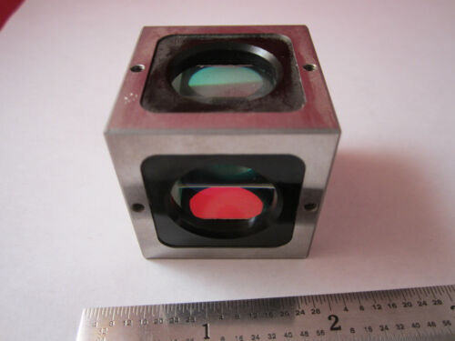 CESTINO OTTICO INTERFEROMETRO HP 10702A CUBO SPLITTER LASER OTTICA #1 - Foto 5 di 6