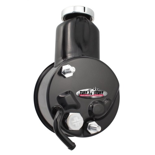 Tuff Stuff 6199B Saginaw Power Steering Pump, Keyed Shaft, Black - 第 1/4 張圖片