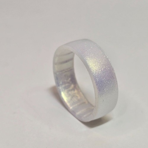 Enso Rings Birthstone Classic Silicone Ring - Opal - Size 8 - Picture 8 of 9