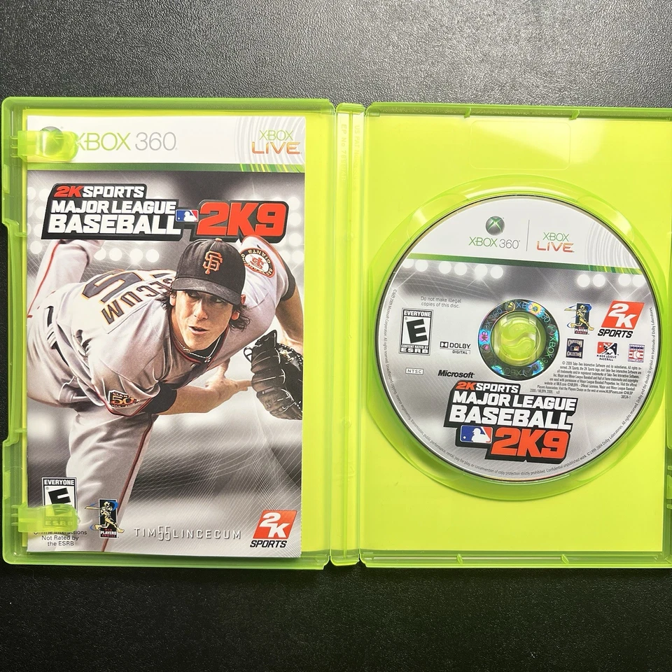 Major League Baseball 2K9 - Xbox 360 Game Tested Complete - Image 3 of 4