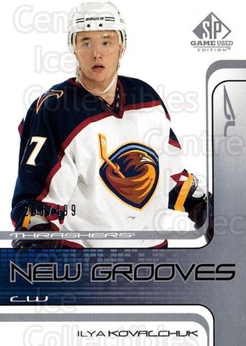 2001 SP Game Used Ilya Kovalchuk #66 card