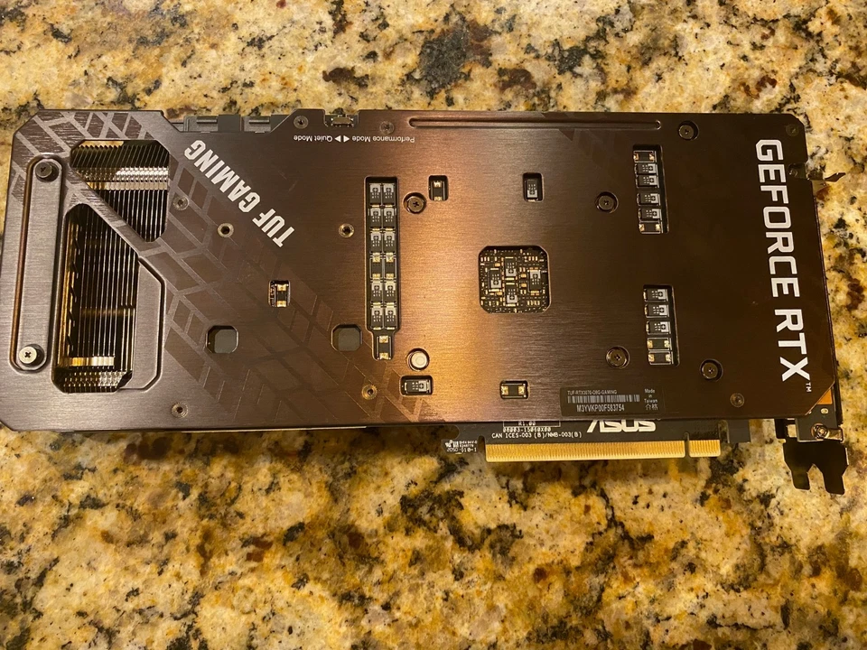 ASUS TUF GeForce RTX 3070 OC 8GB GDDR6 Graphics Card GPU - TESTED (see photos) - Image 3 of 4