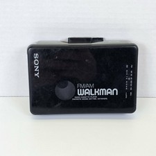 Sony Walkman WM-AF22 Cassette Player FM/AM Radio - Not Working AS-IS for Parts