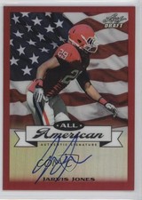 2013 Leaf Metal Draft All-American Red Prismatic 3/5 Jarvis Jones Auto 2u6