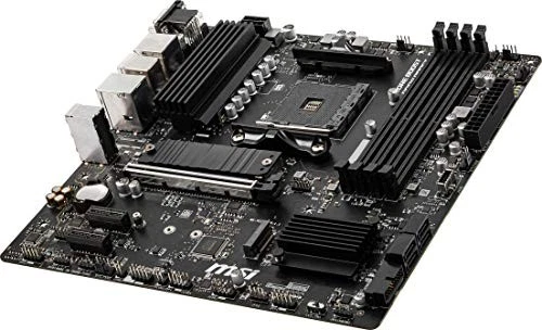 MSI B550M PRO-VDH AMD Ryzen 5000/4000G/3000 Series Processor Compatible Socket A - Image 3 of 4