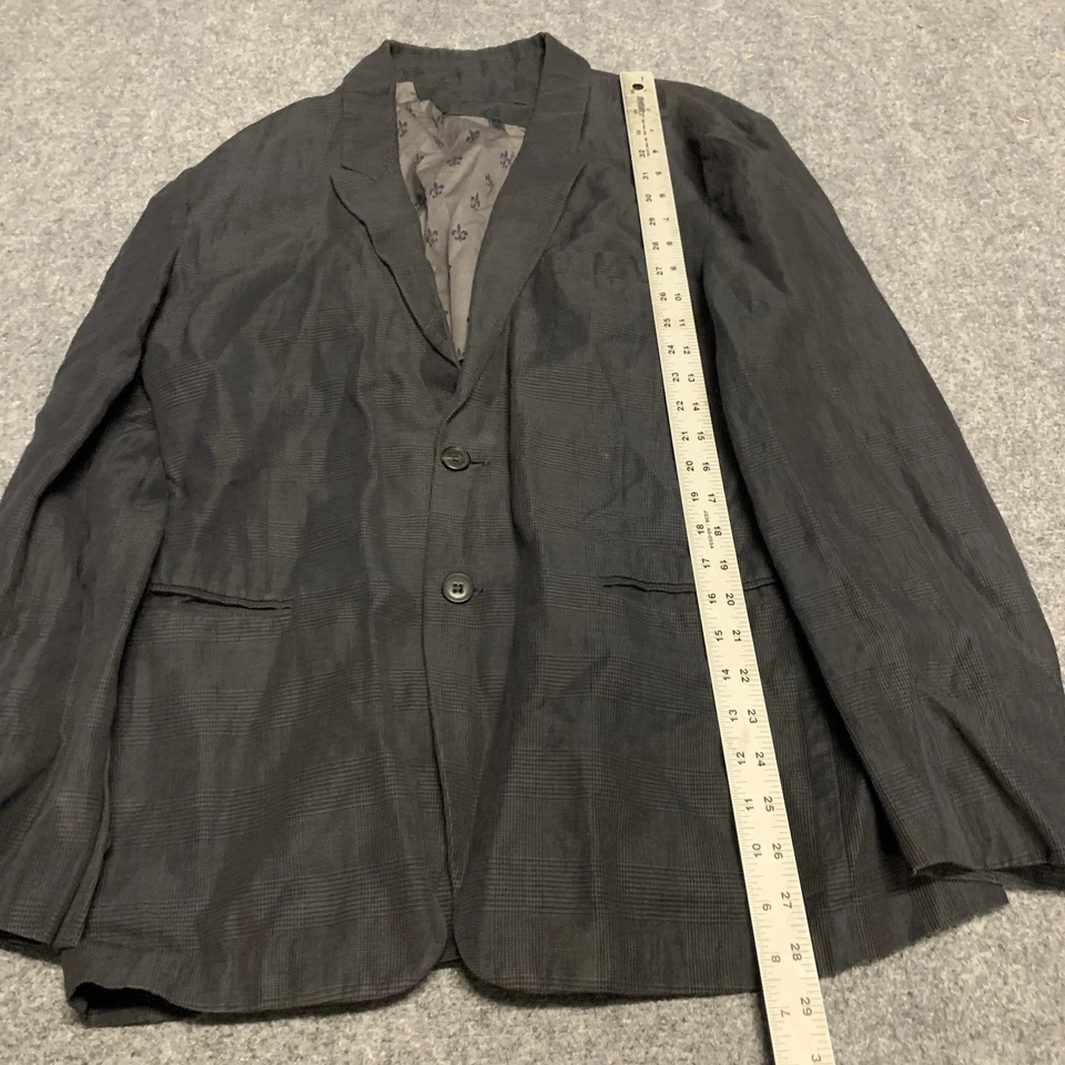 John Varvatos Collection Mens Sport Jacket Size 52 Cotton Blend Blazer - Image 3 of 4