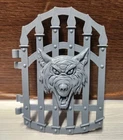 Vintage 1983 MOTU Heman Snake Mountain Gate Door Part Accessory Good Clips