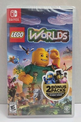LEGO Worlds Nintendo Switch NEW Sealed Game + DLC Bonus Pack Factory Sealed