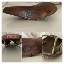 Very Rare Selle Record Saddle Excellent  Campagnolo Eroica Vintage Bianchi...