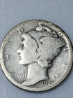 1920 Mercury Dime Philadelphia Mint 90% Silver (#253-12920/RBF)