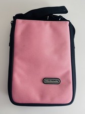 Official Nintendo Game Boy PINK Carrying Bag Travel Case Shoulder Strap COLOR