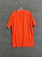 Nike Golf Mens Momentum Polo Shirt Size XL Red Dri Fit Short Sleeve Preppy