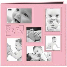 Pioneer Baby Collage Frame Large Photo Album Pink 
