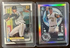 2x Card Lot  2024 Bowman Chrome 🔥 Paul Skenes RC Prospect Pirates GEMS 💎