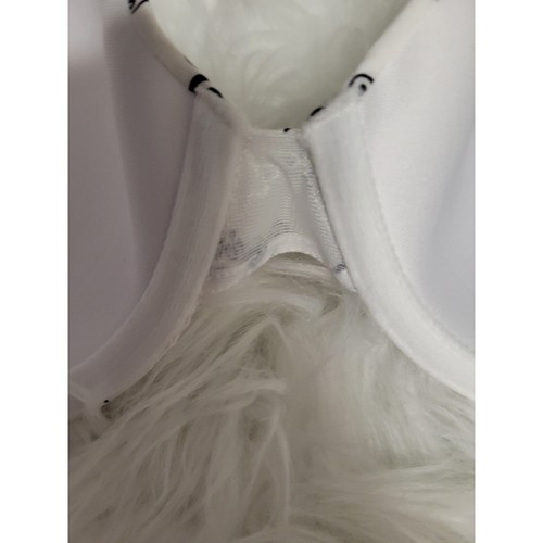 Sujetador Victoria's Secret Negro Blanco Logo Con Cable Ligeramente Forrado Suave Talla 36B - Imagen 6 de 6