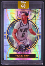 Anthony Black 2025-26 Topps Three 09/10 Gold Orlando Magic #21