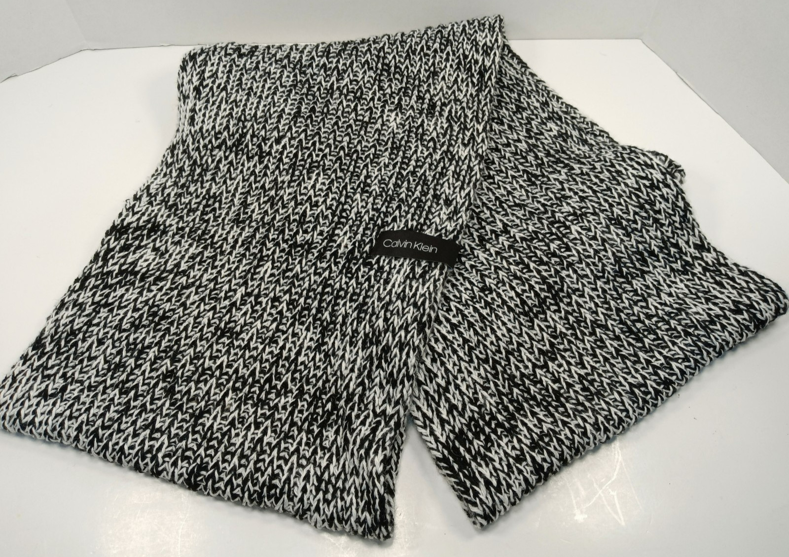 Calvin Klein Infinity Scarf Crochet Pattern Black… - image 1