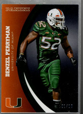 A3862- 2015 Panini Miami Black #21 Denzel Perryman /10 *SAMPLE PIC