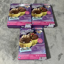Freezy-Bake by Easy-Bake Chocolate Ice Cream Refill Mix, 3.2 oz, LOT OF 3