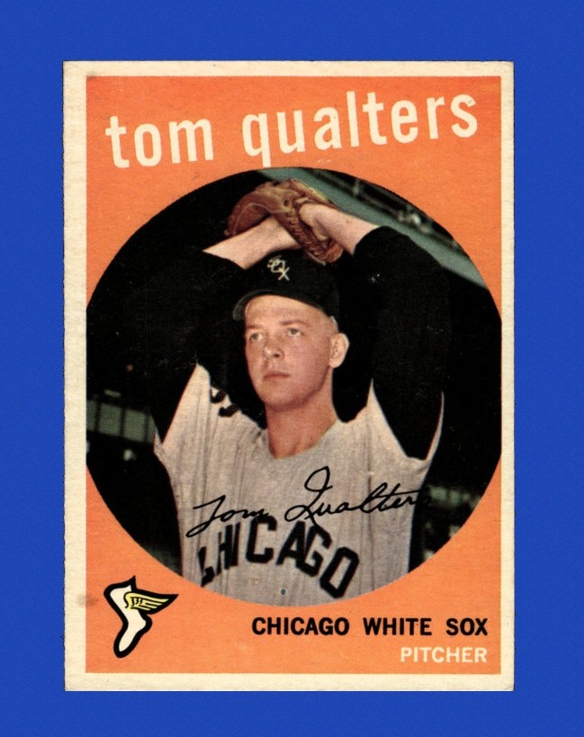 1959 Topps Set-Break #341 Tom Qualters EX-EXMINT *GMCARDS*