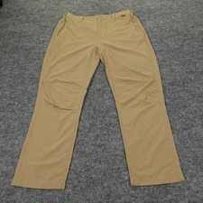 Simms Superlight Fly Fishing Pants Men's 36 Reg Beige Nylon Outdoor Lightweight