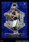 2024 Panini Mosaic Blue Sparkle #301 Caleb Williams RC ROOKIE 82/96 BEARS