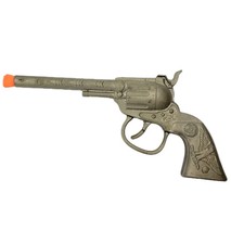 Vintage Pony Embossed Eagle Grip Handle Western Toy CAP GUN 1960s Works