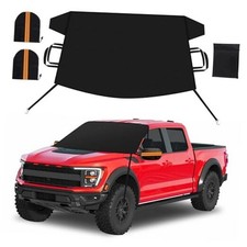 Car Windshield Cover for Ice and Snow Heavy Duty 600D Waterproof Oxford X-Large