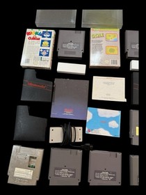 NES Nintendo Lot of 10 games TESTED Kickle Cubicle Super Mario Bros Extras Rare