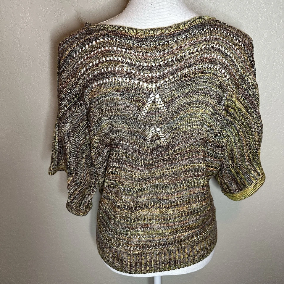 Suéter Madison Tejido Ligero Manga Corta Talla Mediana  Foto 2 de 4