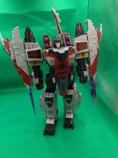 2004 Hasbro Transformers Cybertron 15"STARSCREAM Action Figure.Incomplete