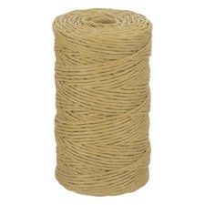 Brown Raffia Ribbon 98 Yard 2mm Raffia Yarn for Wrapping DIY Crafts