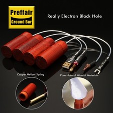 Cable de audio bucle de tierra aislador de ruido GND agujero negro purificador de energía electrónico