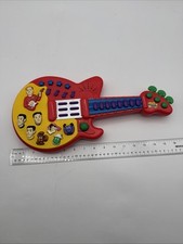 Vintage 2003 Spin Master The Wiggles Musical 16" Toy Guitar Works