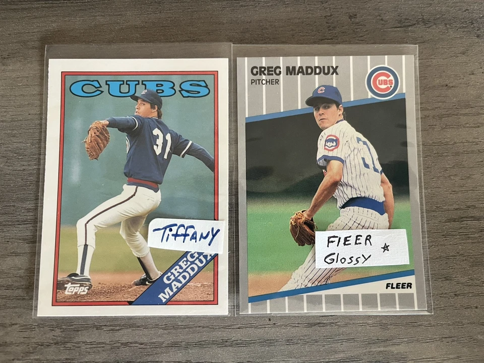 Greg Maddux lote de 50 - 1988 Topps Tiffany SGC 9.5 💎 - Inserções ALTA QUALIDADE QUASE PERFEITO - Imagem 2 de 4