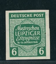 SBZ West Sachsen Michel Nummer 124XU postfrisch