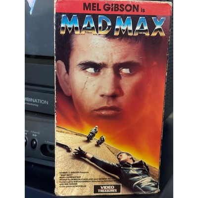 Mad Max VHS Orion 1990 Mel Gibson original release