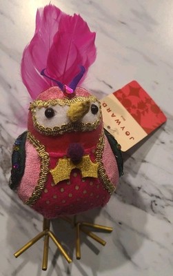 CVS Joyward Pink Decorative Fabric Bird-New(Minor Wear)