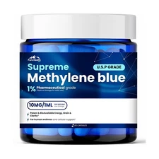Supreme Methylene Blue Capsules - Pharmaceutical grade Supplement for humans ...