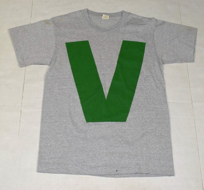 Vintage T-Shirt Screen Stars Single Stitch Size XS 80s Large Green
