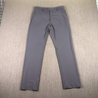 Zanella Noah Active Black Trousers Men 32x28 Made in Italy Stretch Pants