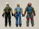 Vintage GI Joe  TUNNEL RAT  SHIPWRECK FAST DRAW -  Lot of 3 Figures