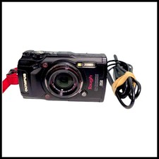 Olympus Tough TG-5 12.0 MP 4x Optical Zoom Compact Digital Camera Tested Charger