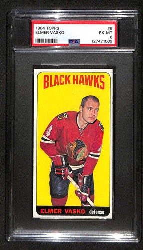 Elmer Vasko #5 1964 Topps card