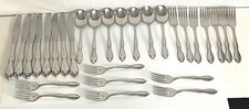 Oneida CHATEAU Set of 29 Oneidacraft Deluxe Stainless Flatware