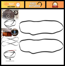 2Pcs Turntable Drive Belt for Record Player, 5mm Width, 191mm Diameter, Compatib